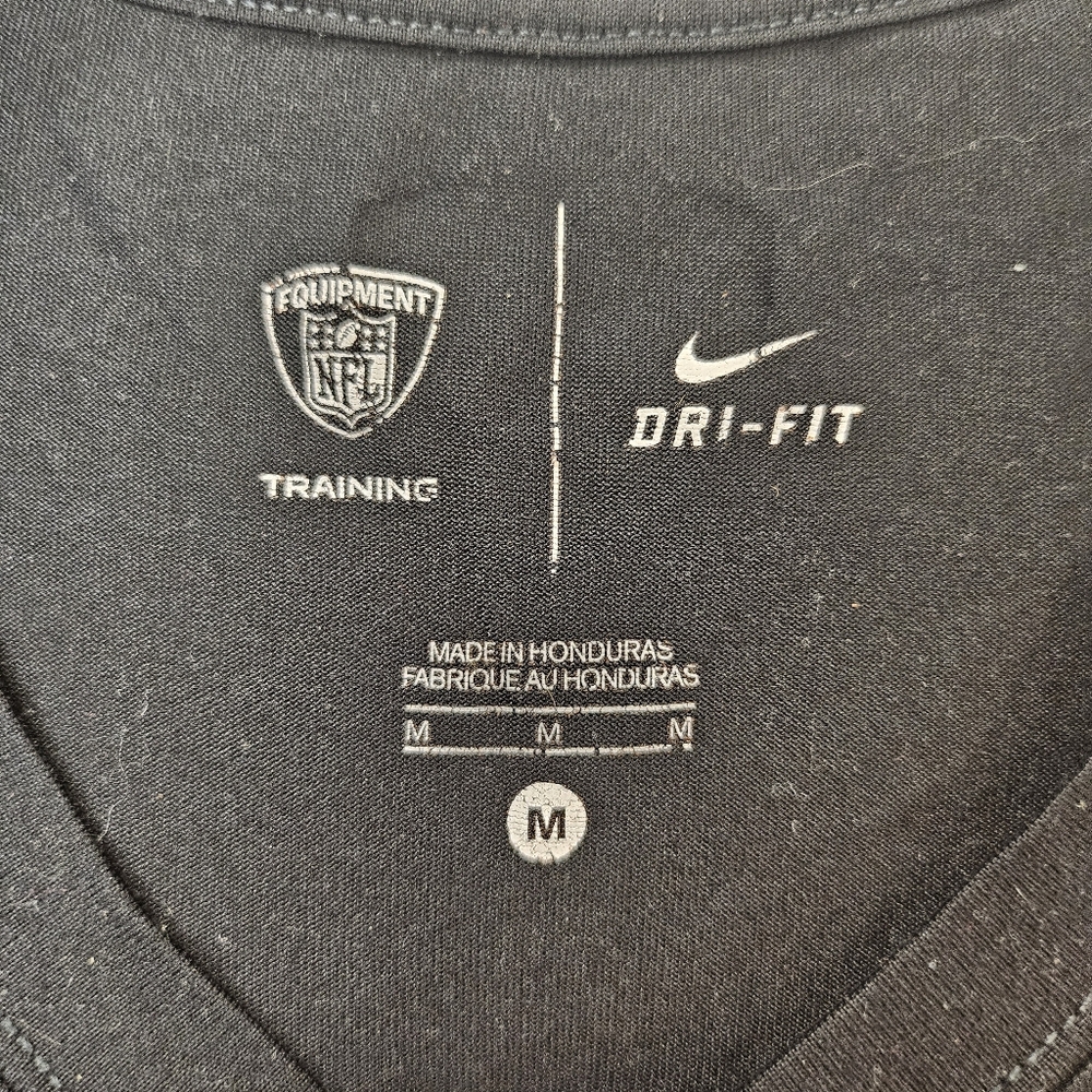 Nike Black Steelers Dri-FIT Shirt Men's Medium - Picture 6 of 8